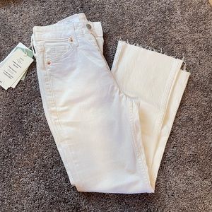 H and M white jeans NWT size 2